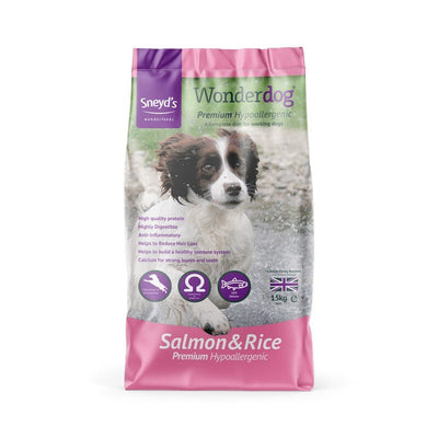 Sneyds Wonderdog Adult Premium Salmon & Rice 15kg Wonderdog