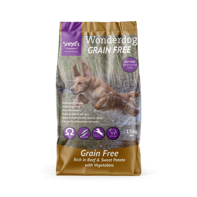 Sneyds Wonderdog Adult Grain Free Beef & Sweet Potato 15kg Wonderdog