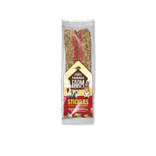 Tiny Friends Farm Stickles Apple & Cranberry 100g x 8 Supreme Pet Food