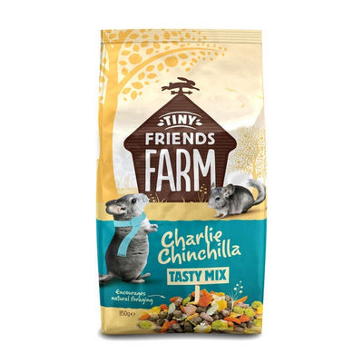 Tiny Friends Farm Charlie Chinchilla Tasty Mix 850g x 6 Supreme Pet Food