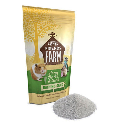 Tiny Friends Farm Bathing Sand 1kg x 6 Supreme Pet Food