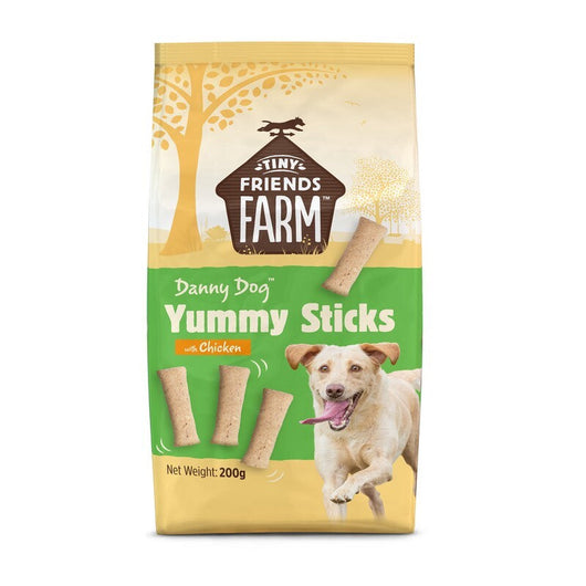 Tiny Friends Farm Danny Dog Yummy Sticks Chicken 200g x 6 Supreme Pet Food
