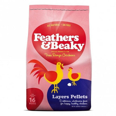 Feathers & Beaky Layers Pellets 15kg Feathers & Beaky