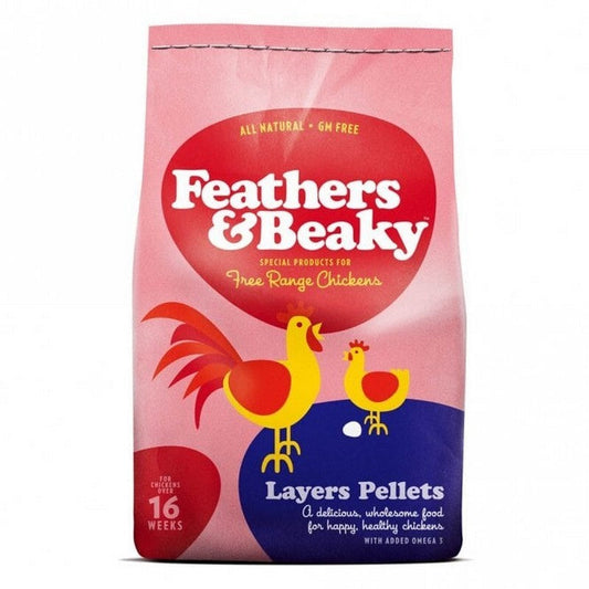 Feathers & Beaky Layers Pellets 5kg Feathers & Beaky