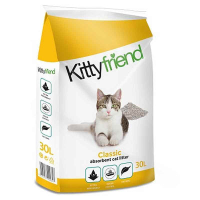 Kitty Friend Classic Cat Litter 30L Kitty Friend