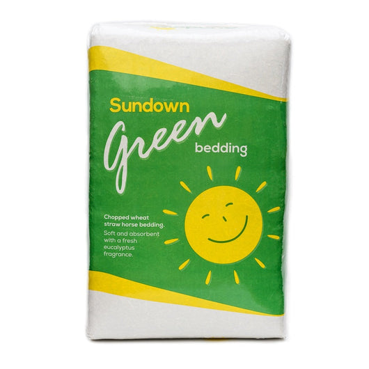 Sundown Green Wheat Straw Bedding 19kg Sundown Products