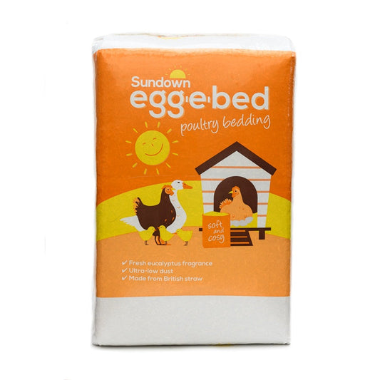 Sundown Egg-e-Bed Chop Straw Bed 19kg Sundown Products