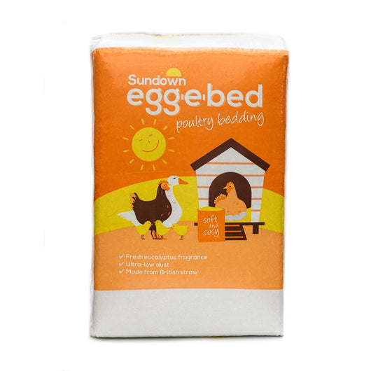 Sundown Egg-e-Bed Chop Straw Bed 19kg Sundown Products