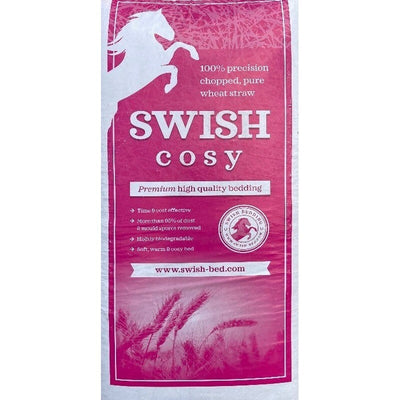 Swish Cosy Wheat Straw Bedding Pink Bale Swish Bedding