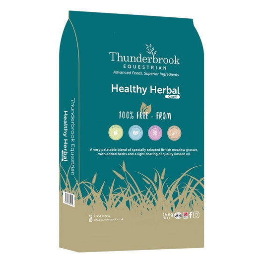 Thunderbrook Equestrian Healthy Herbal Chaff 15kg Thunderbrook