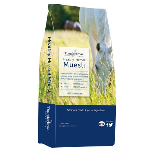 Thunderbrook Equestrian Healthy Herbal Muesli 15kg Thunderbrook