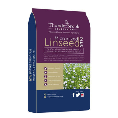 Thunderbrook Micronized Linseed Plus 20kg Linseed