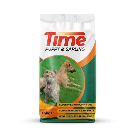 Time Greyhound Puppy & Sapling 15kg Time Greyhound Nutrition