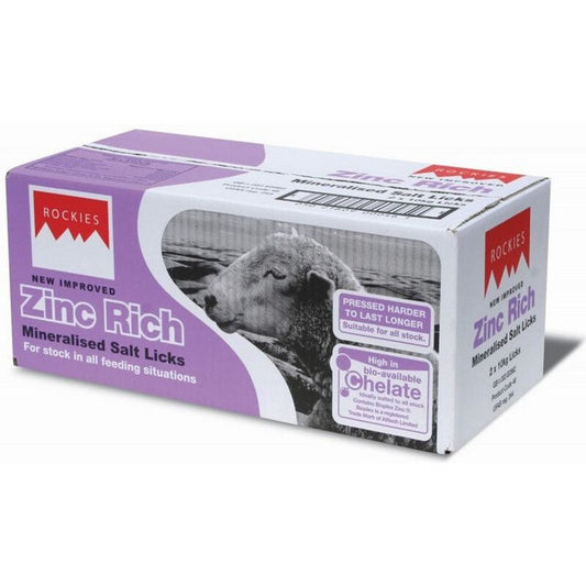 Rockies SC Super Zinc 10kg x 2 Rockies