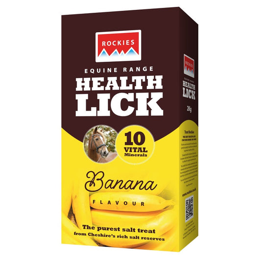 Rockies Banana Lick 2kg Rockies