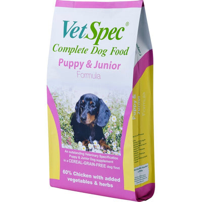 VetSpec Complete Puppy & Junior Chicken 12kg VetSpec