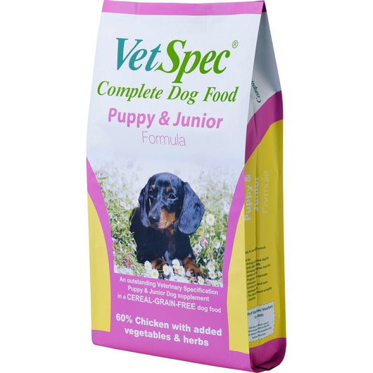 VetSpec Complete Puppy & Junior Chicken 12kg VetSpec