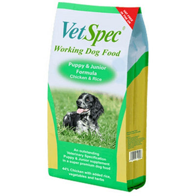 VetSpec Working Puppy & Junior Chicken 15kg VetSpec