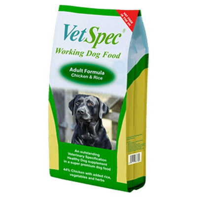 VetSpec Working Adult Dog Chicken 15kg VetSpec