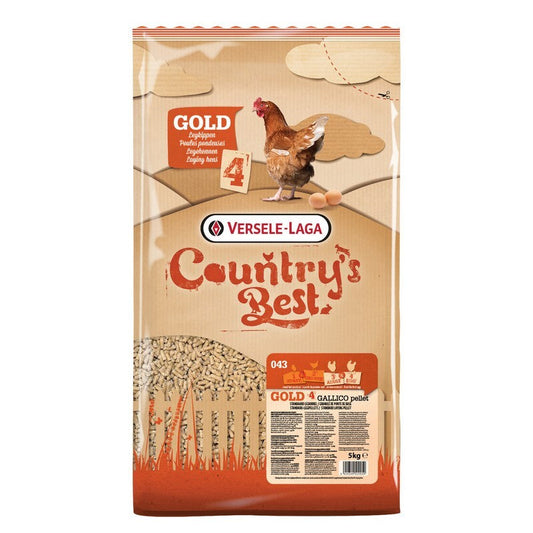 Versele Laga Countrys Best Gold 4 Gallico Pellet 5kg Versele Laga Country's Best