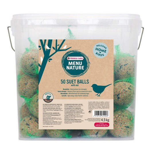 Versele Laga Menu Nature 50 Suet Balls with Nets 4.5kg Versele Laga