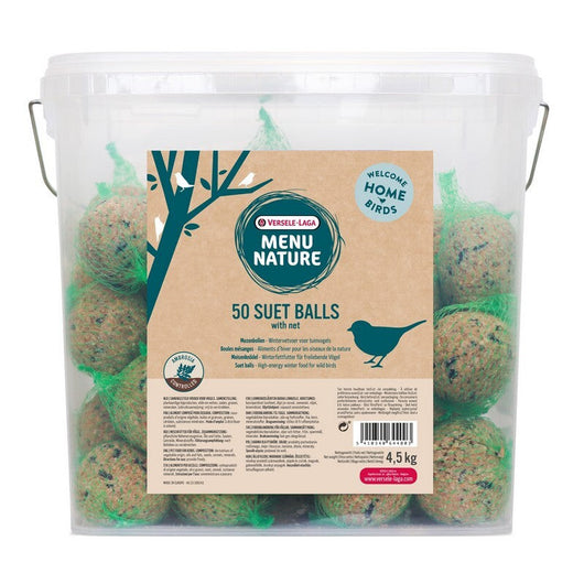 Versele Laga Menu Nature 50 Suet Balls with Nets 4.5kg Versele Laga
