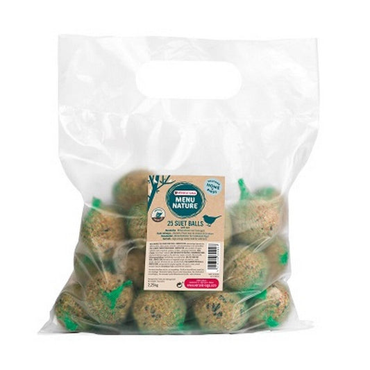 Versele Laga Menu Nature Bag of 25 Suet Balls with Nets 2.25kg Versele Laga