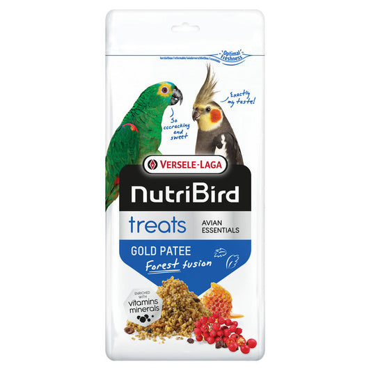 Versele Laga NutriBird Treats Gold Patee Forest Fusion 250g x 5 Versele Laga NutriBird Treats
