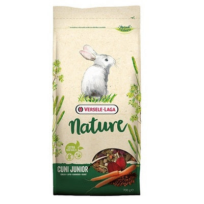 Versele Laga Nature Cuni Junior/Dwarf (Rabbit) 700g x 5 Versele Laga Nature
