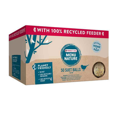 Versele Laga Menu Nature Suet Balls No Nets 90g x 50 4.5kg + Feeder Versele Laga