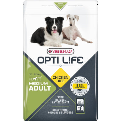 Versele Laga Opti Life Adult Medium Chicken 2.5kg x 4 Versele Laga Opti Life