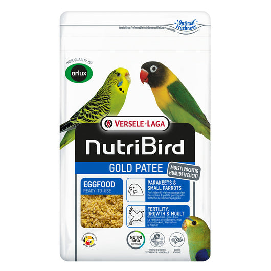 Versele Laga NutriBird Gold Patee Parakeet & Small Parakeet 1kg Versele Laga NutriBird
