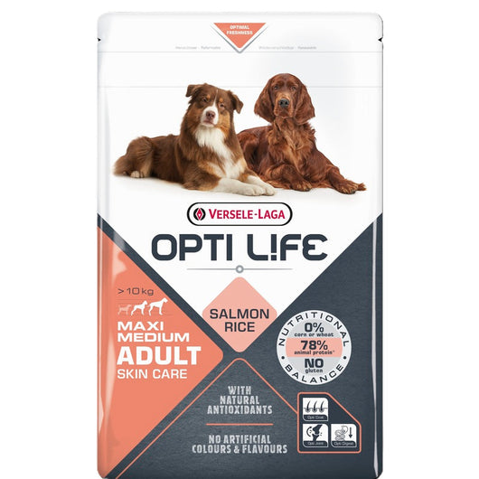 Versele Laga Opti Life Adult Skin Care Medium/Large Salmon 2.5 kg x 4 Versele Laga Opti Life