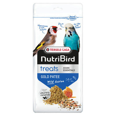 Versele Laga NutriBird Treats Gold Patee Wild Fusion 250g x 5 Versele Laga NutriBird Treats