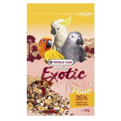 Versele Laga Prestige Exotic Fruit Mix 750g x 6 Versele Laga Prestige Exotic
