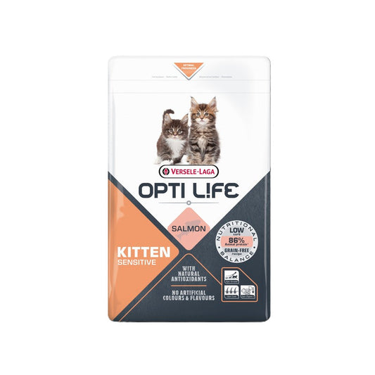 Versele Laga Opti Life Kitten Sensitive Salmon 2.5kg x 4 Versele Laga Opti Life