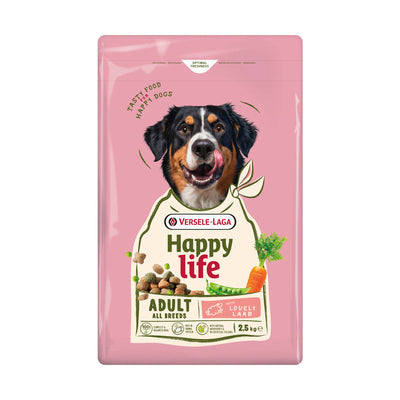 Versele Laga Happy Life Adult with Lamb 2.5kg x 4 Versele Laga Happy Life