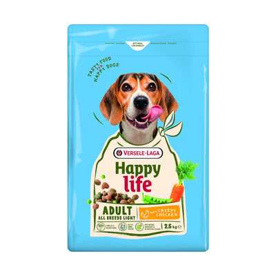 Versele Laga Happy Life Adult Light with Chicken 2.5kg x 4 Versele Laga Happy Life