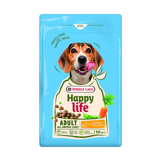 Versele Laga Happy Life Adult Light with Chicken 2.5kg x 4 Versele Laga Happy Life