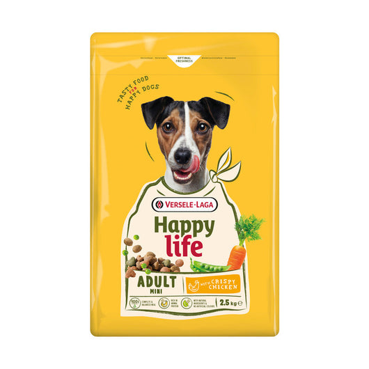 Versele Laga Happy Life Adult Mini with Chicken 2.5kg x 4 Versele Laga Happy Life