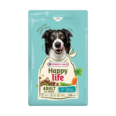 Versele Laga Happy Life Adult with Salmon 2.5kg x 4 Versele Laga Happy Life