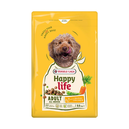 Versele Laga Happy Life Adult with Chicken 2.5kg x 4 Versele Laga Happy Life