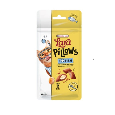 Versele Laga Lara Pillows with Salmon Happy Fur Treats 60g x 10 Lara