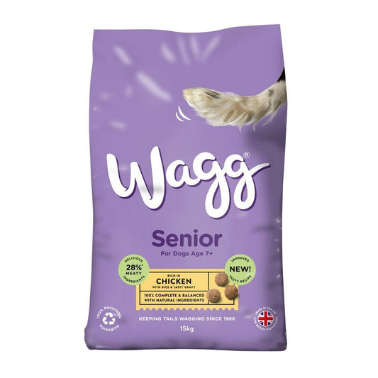 Wagg Senior Complete Chicken 15kg Wagg