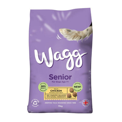 Wagg Senior Complete Chicken 15kg Wagg