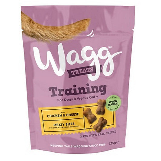 Wagg Training Treats Chicken & Cheese Mini Bites 125g x 7 Wagg