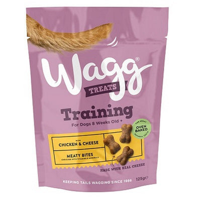 Wagg Training Treats Chicken & Cheese Mini Bites 125g x 7 Wagg