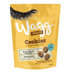 Wagg Cookie Treats Peanut Butter & Banana 125g x 7 Wagg