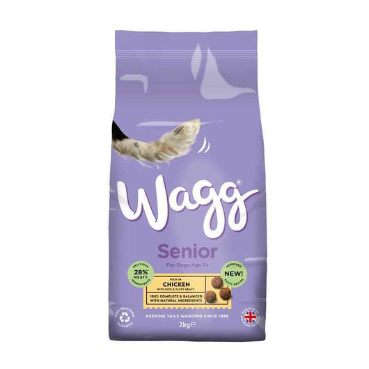 Wagg Senior Complete Chicken 2kg x 4 Wagg