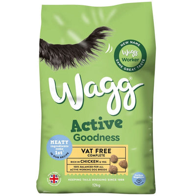 Wagg Active Goodness Adult Chicken & Veg 12kg Wagg